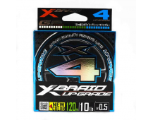 Шнур плетеный YGK X-Braid  Upgrade X4 3 color 120м #0.6
