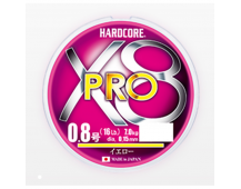 Плетеный шнур Duel PE Hardcore X8 PRO 300m 5color 0.48mm