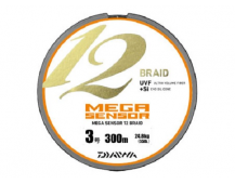 Плетеный шнур Daiwa Megasensor 12 Braid #1.2